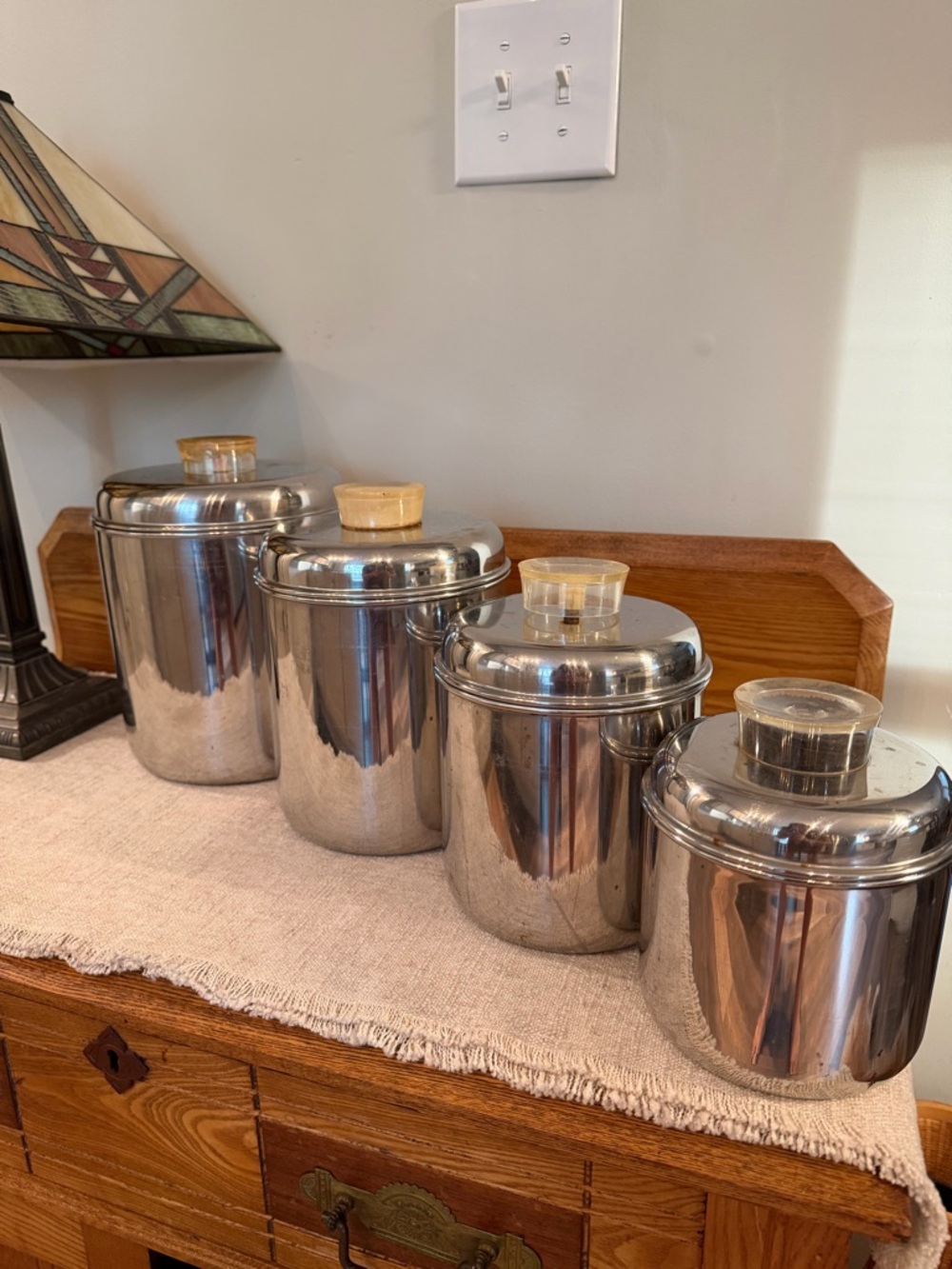 Revereware canister set - vintage